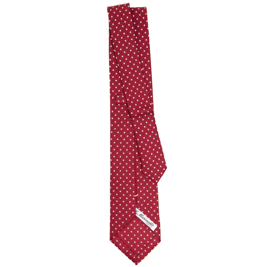 BURGUNDY EXTRA LONG SARTORIAL SILK TIE