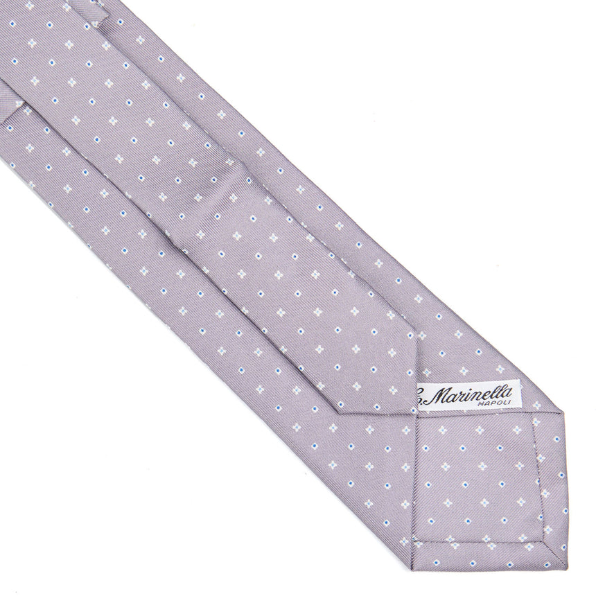 LIGHT GREY EXTRA LONG SARTORIAL SILK TIE