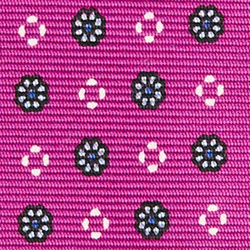 FUCHSIA EXTRA LONG SARTORIAL SILK TIE