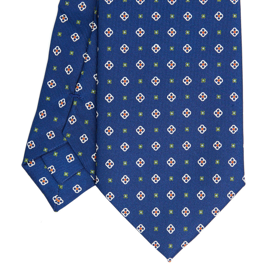 BLUE EXTRA LONG SARTORIAL SILK TIE