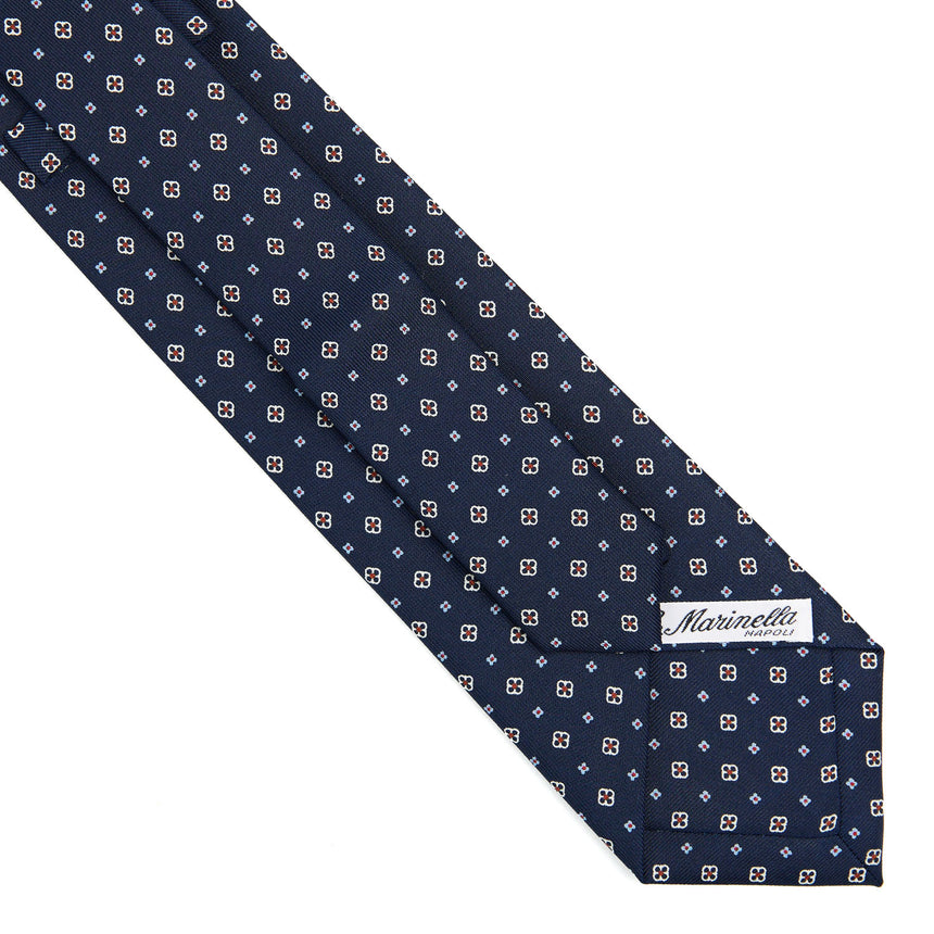 DARK BLUE EXTRA LONG SARTORIAL SILK TIE