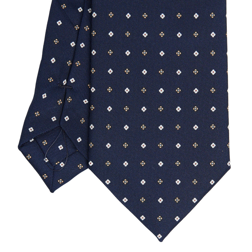 DARK BLUE EXTRA LONG SARTORIAL SILK TIE