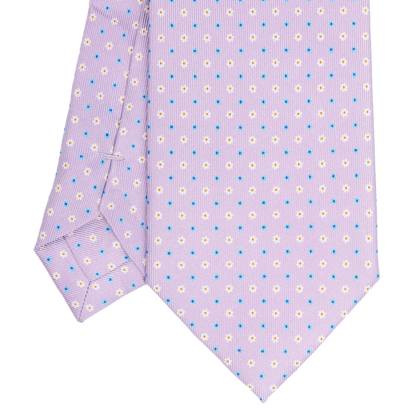 LILAC EXTRA LONG SARTORIAL SILK TIE