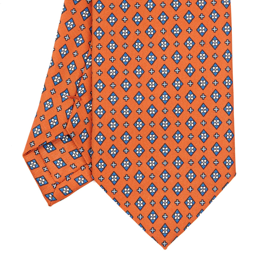 ORANGE EXTRA LONG SARTORIAL SILK TIE