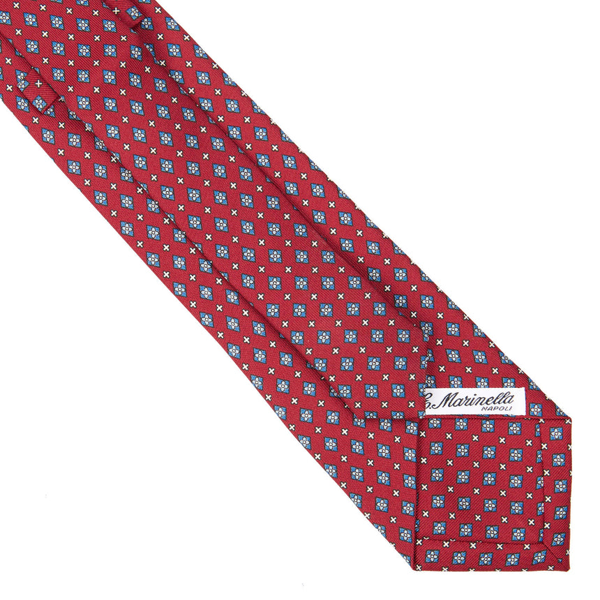 BURGUNDY EXTRA LONG SARTORIAL SILK TIE