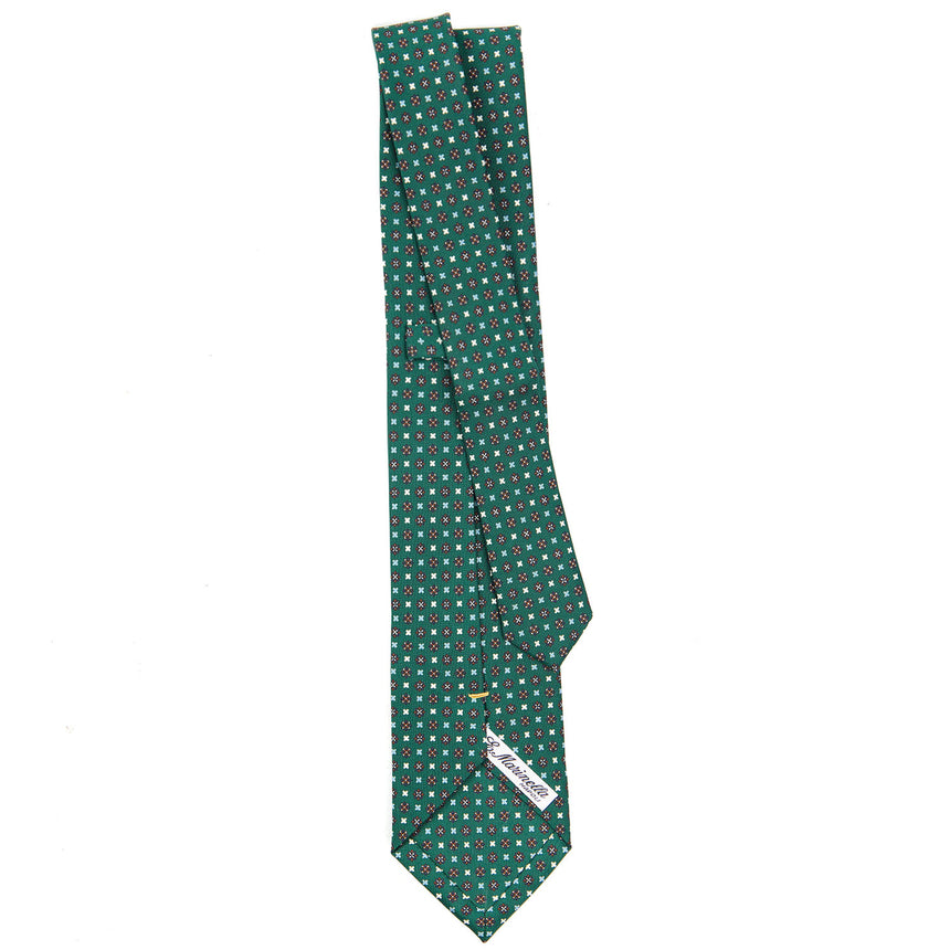 DARK GREEN EXTRA LONG SARTORIAL SILK TIE