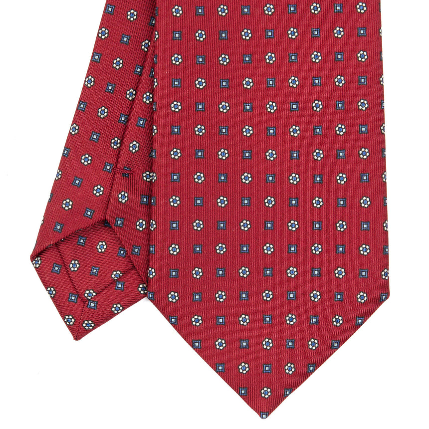 BURGUNDY EXTRA LONG SARTORIAL SILK TIE