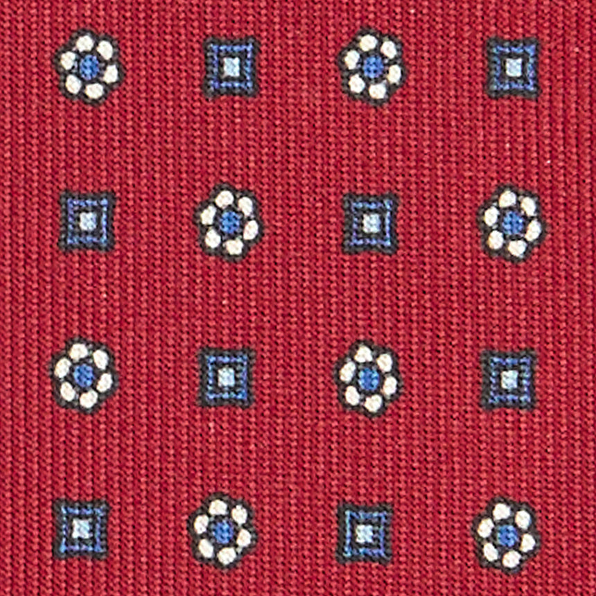 BURGUNDY EXTRA LONG SARTORIAL SILK TIE