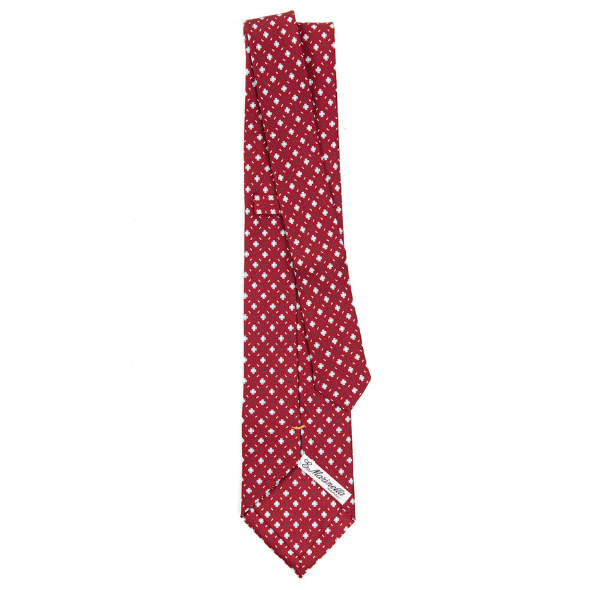BURGUNDY EXTRA LONG SARTORIAL SILK TIE