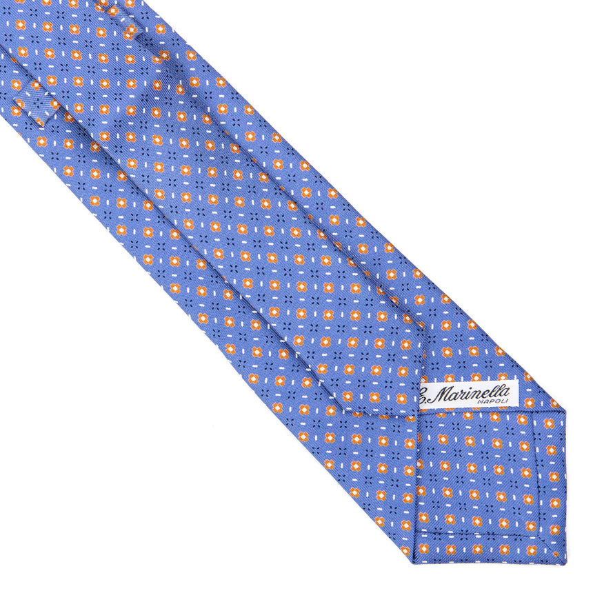 POWDER BLUE EXTRA LONG SARTORIAL SILK TIE