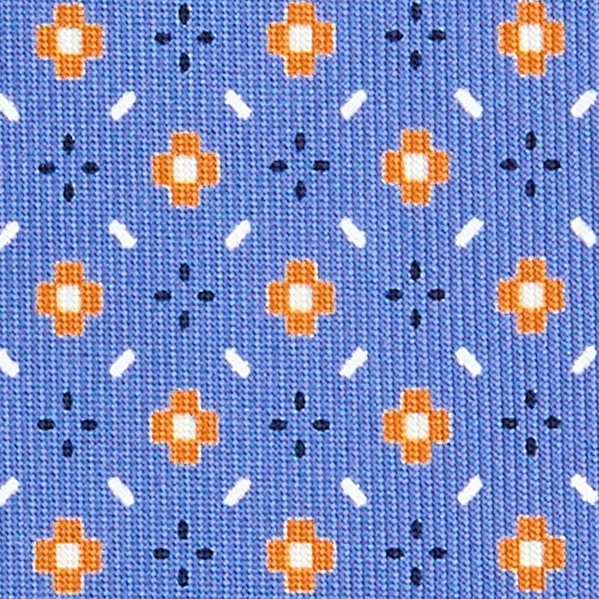 POWDER BLUE EXTRA LONG SARTORIAL SILK TIE