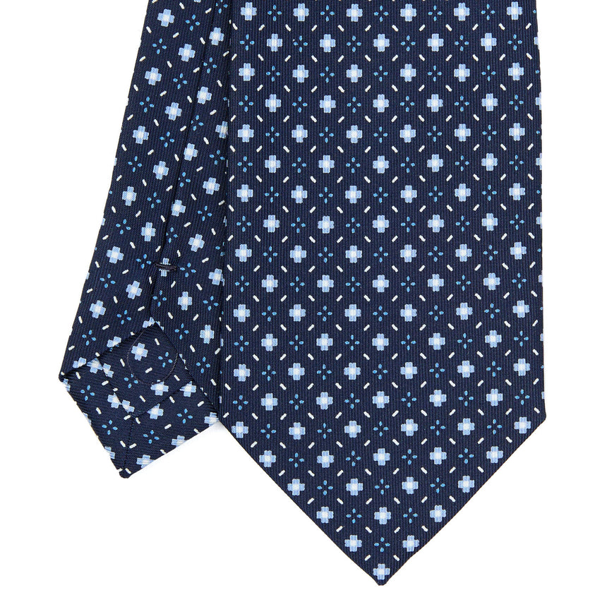DARK BLUE EXTRA LONG SARTORIAL SILK TIE