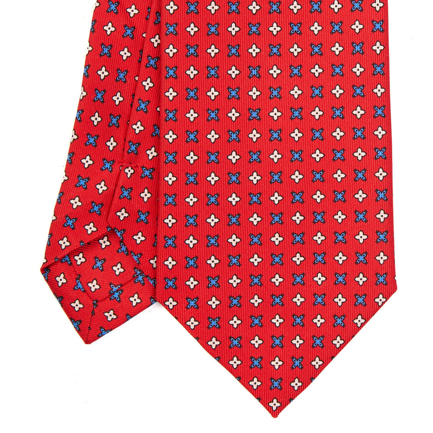RED EXTRA LONG SARTORIAL SILK TIE