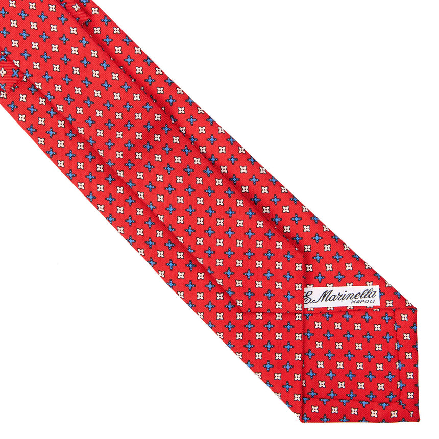 RED EXTRA LONG SARTORIAL SILK TIE