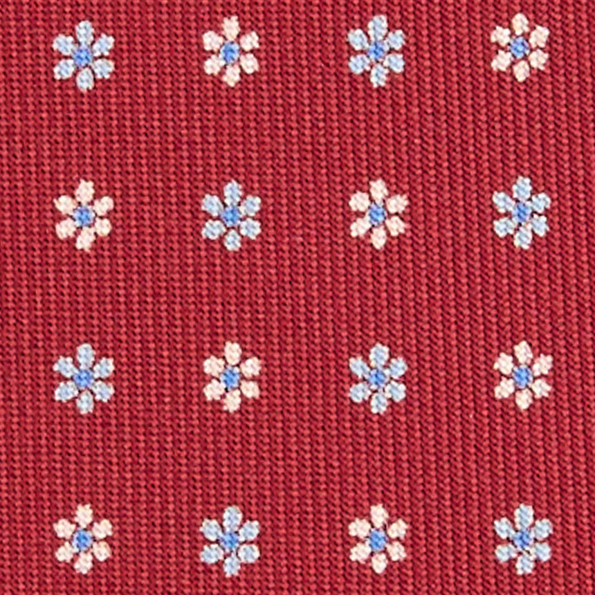 BURGUNDY EXTRA LONG SARTORIAL SILK TIE