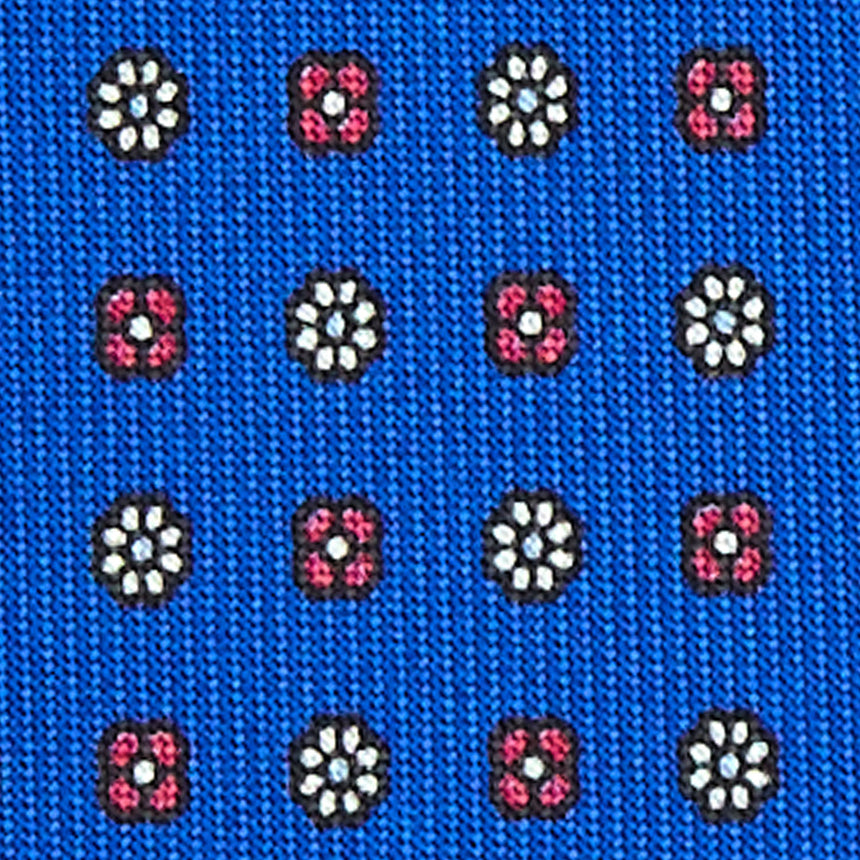 CRAVATTA SARTORIALE EXTRA LONG IN SETA BLUETTE