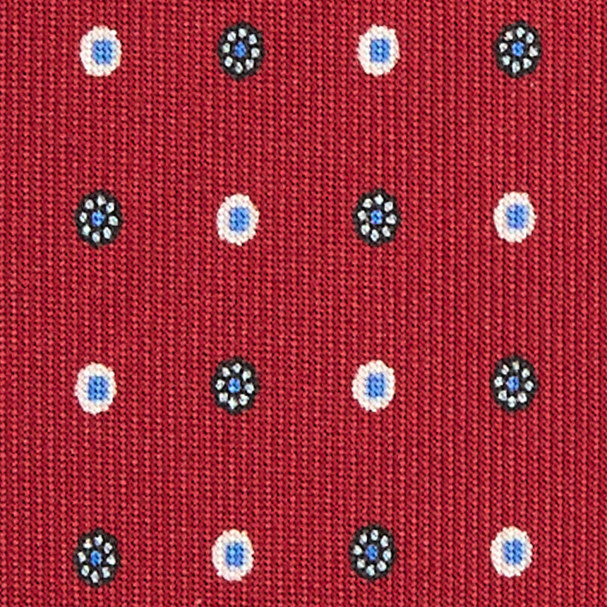 BURGUNDY EXTRA LONG SARTORIAL SILK TIE