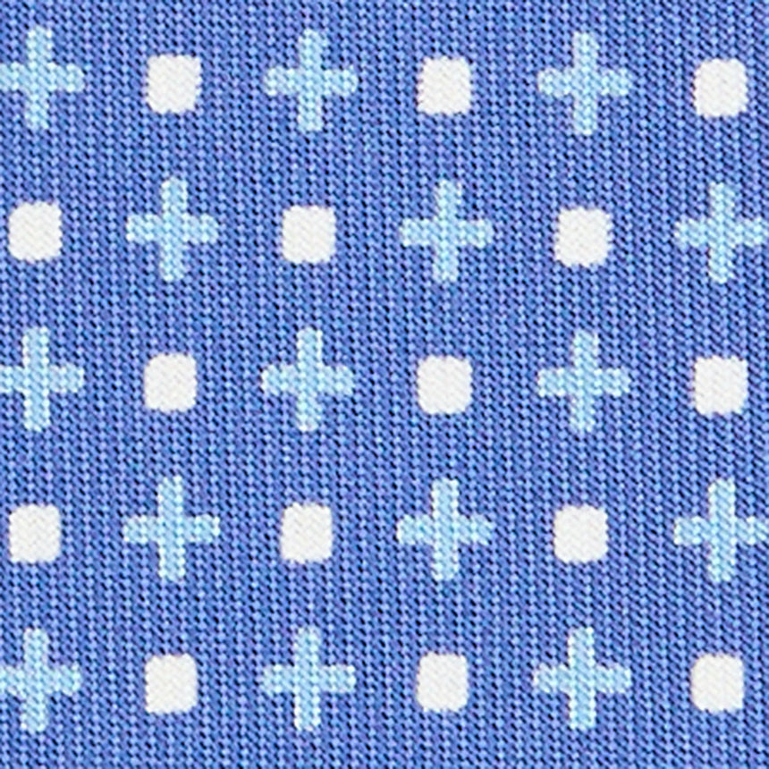 CRAVATTA SARTORIALE EXTRA LONG IN SETA AZZURRO POLVERE