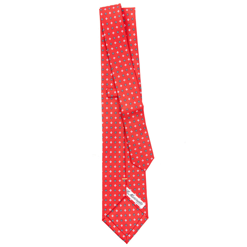 RED EXTRA LONG SARTORIAL SILK TIE
