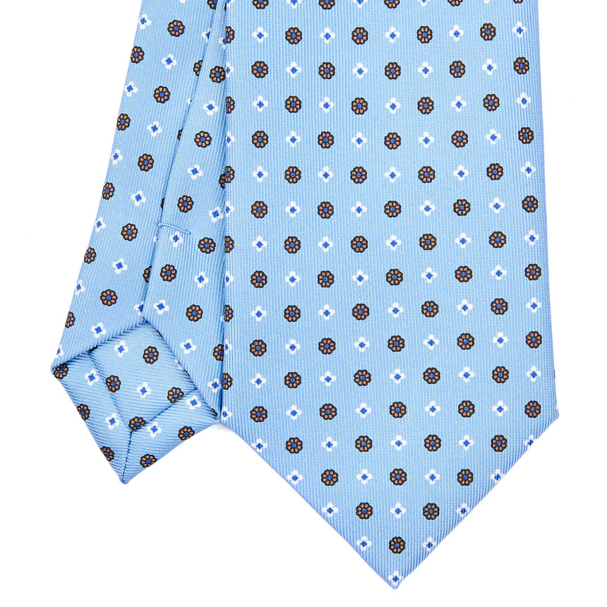 LIGHT BLUE EXTRA LONG SARTORIAL SILK TIE