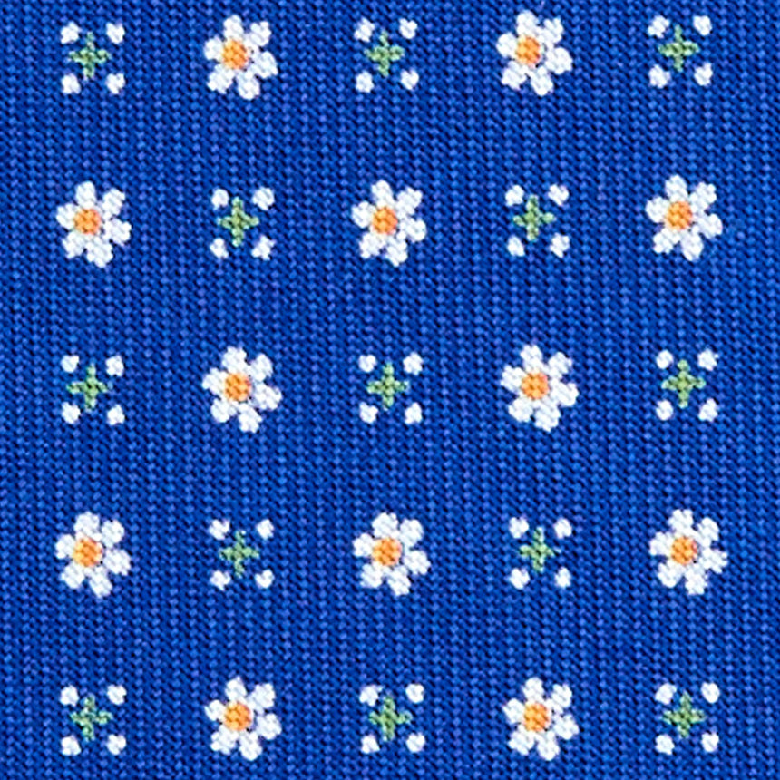 CRAVATTA SARTORIALE EXTRA LONG IN SETA BLU 