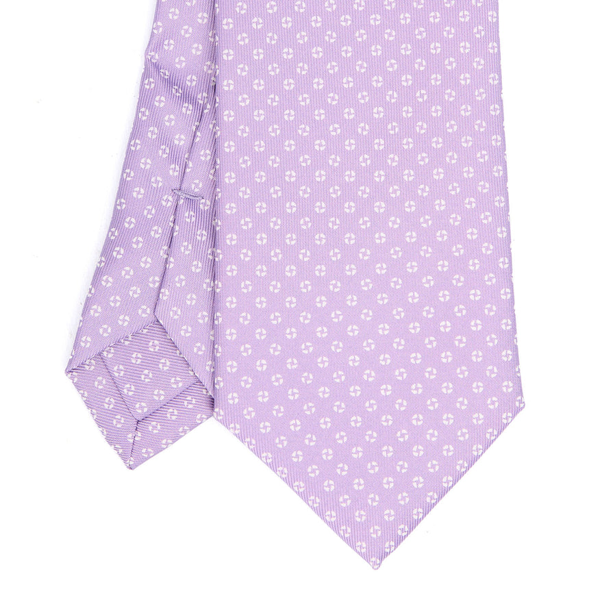 LILAC EXTRA LONG SARTORIAL SILK TIE