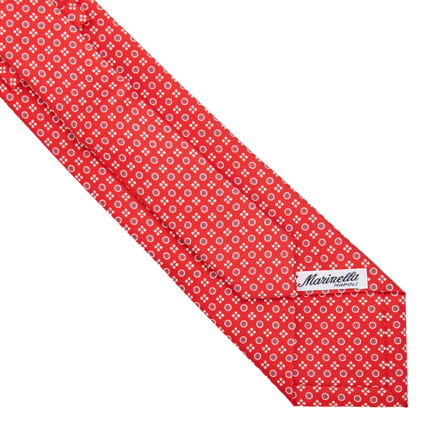 RED EXTRA LONG SARTORIAL SILK TIE