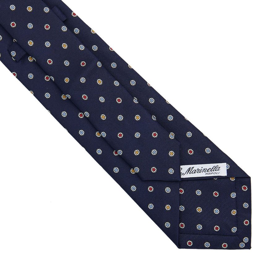 DARK BLUE EXTRA LONG SARTORIAL SILK TIE