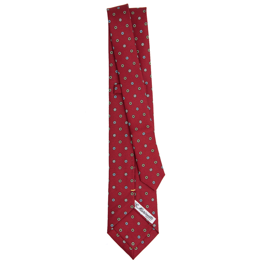 BURGUNDY EXTRA LONG SARTORIAL SILK TIE