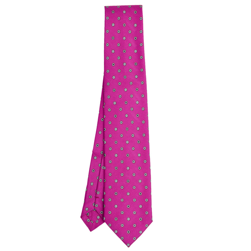 FUCHSIA EXTRA LONG SARTORIAL SILK TIE