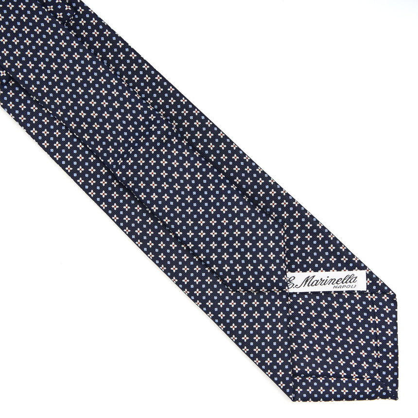 DARK BLUE EXTRA LONG SARTORIAL SILK TIE