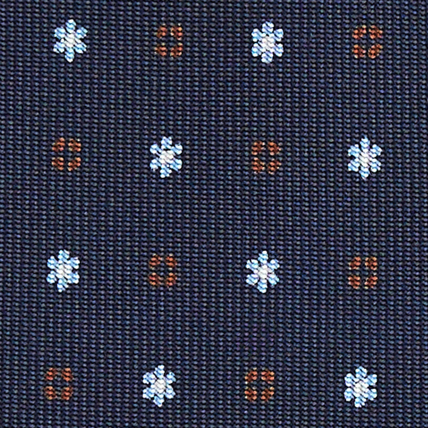 DARK BLUE EXTRA LONG SARTORIAL SILK TIE