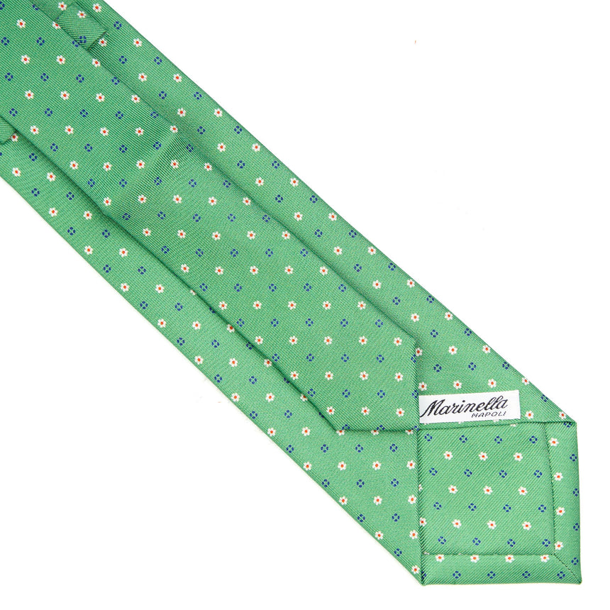 GREEN EXTRA LONG SARTORIAL SILK TIE