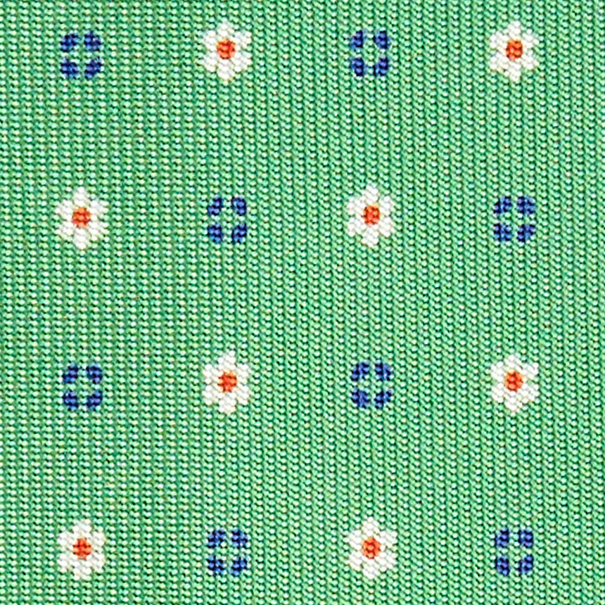 GREEN EXTRA LONG SARTORIAL SILK TIE