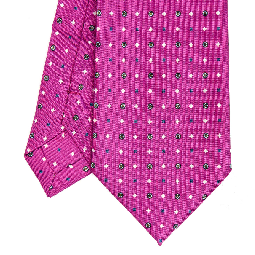 FUCHSIA EXTRA LONG SARTORIAL SILK TIE