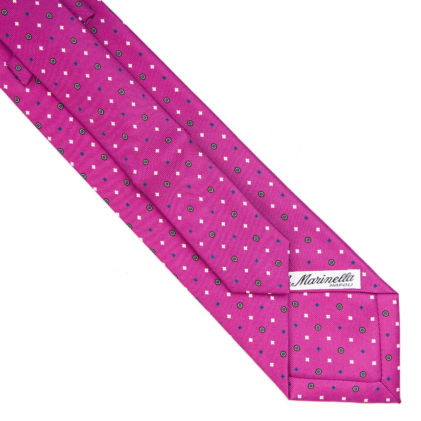 FUCHSIA EXTRA LONG SARTORIAL SILK TIE