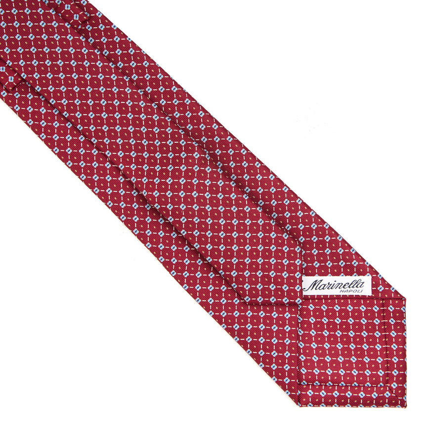 BURGUNDY EXTRA LONG SARTORIAL SILK TIE