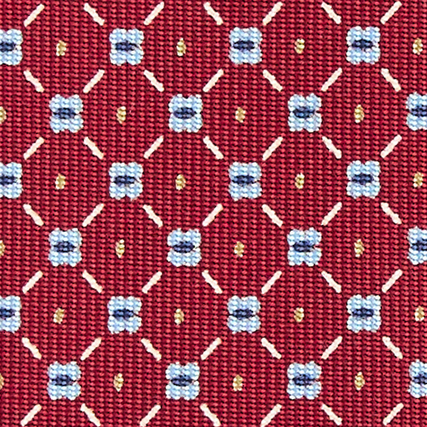 BURGUNDY EXTRA LONG SARTORIAL SILK TIE