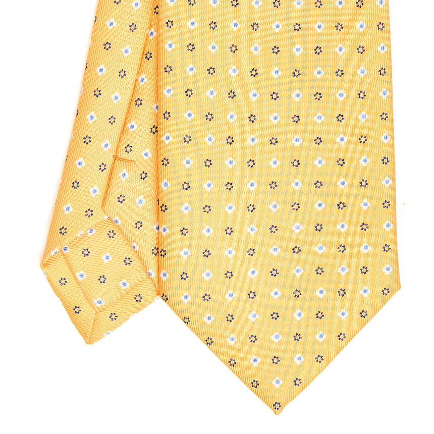 YELLOW EXTRA LONG SARTORIAL SILK TIE