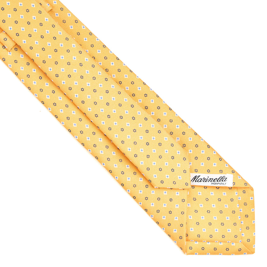 YELLOW EXTRA LONG SARTORIAL SILK TIE