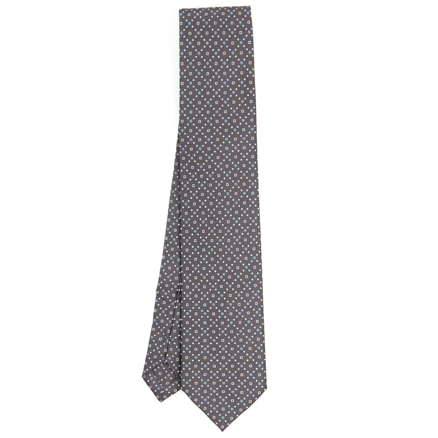 DARK GREY EXTRA LONG SARTORIAL SILK TIE