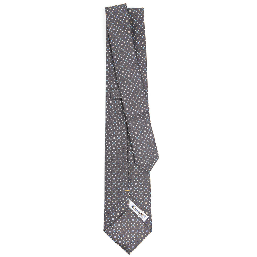 DARK GREY EXTRA LONG SARTORIAL SILK TIE