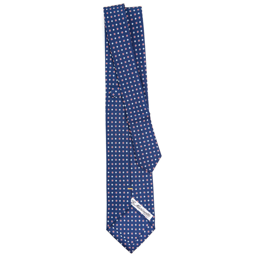 blue_extra_long_sartorial_silk_tie_small_flower_pattern_full_back_view