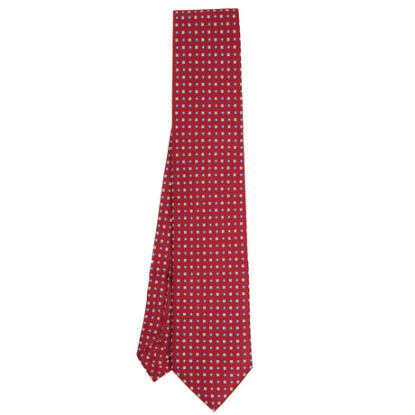 CRAVATTA SARTORIALE EXTRA LONG IN SETA BORDEAUX