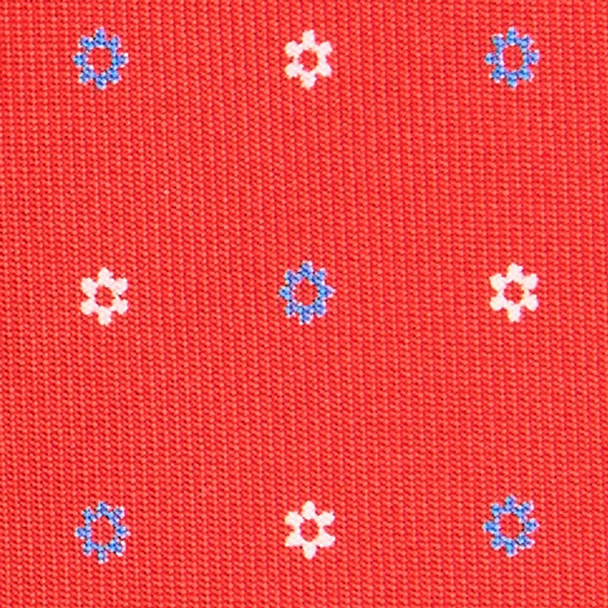 RED EXTRA LONG SARTORIAL SILK TIE