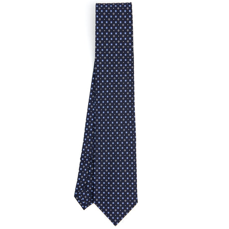 DARK BLUE EXTRA LONG SARTORIAL SILK TIE