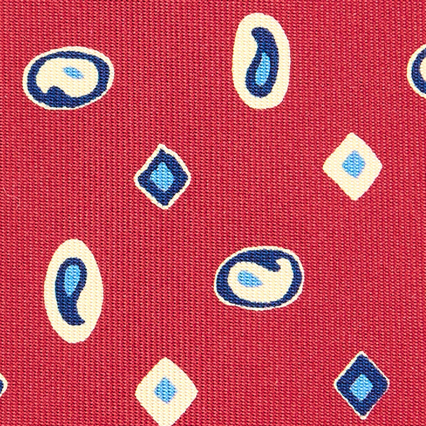 BURGUNDY EXTRA LONG SILK TIE