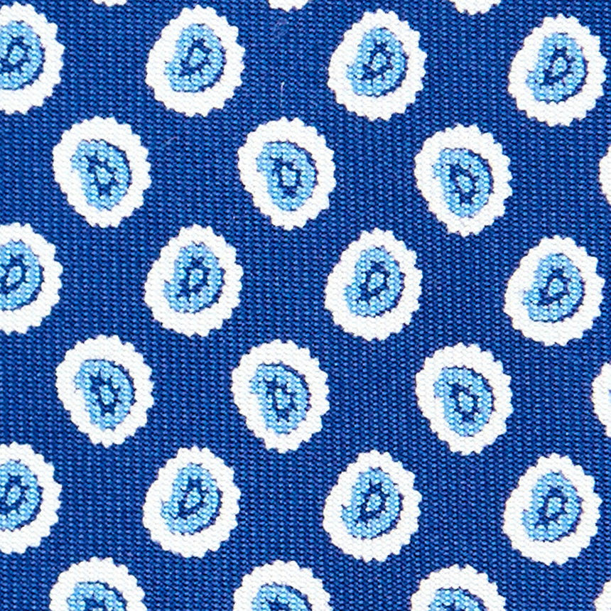 CRAVATTA SARTORIALE EXTRA LONG IN SETA BLU