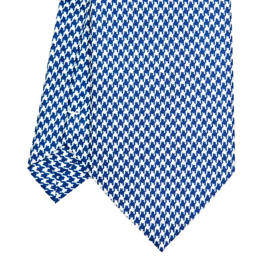 CRAVATTA SARTORIALE EXTRA LONG IN SETA BLU