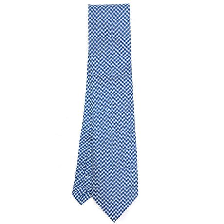 CRAVATTA SARTORIALE EXTRA LONG IN SETA BLU